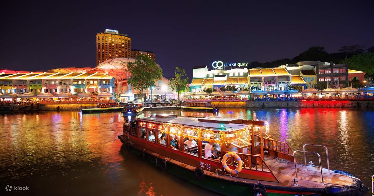 singapore river cruise with drinks